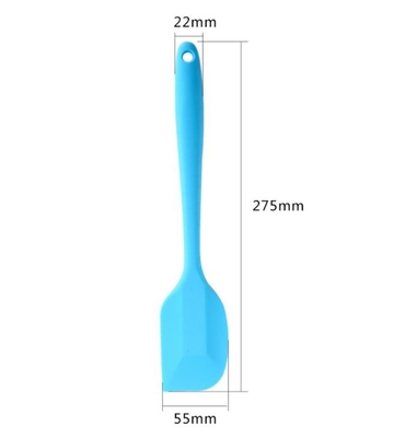 Płaska dostosowana szpatułka silikonowa Kitchenaid Silna nadrukowana kolorowa logo