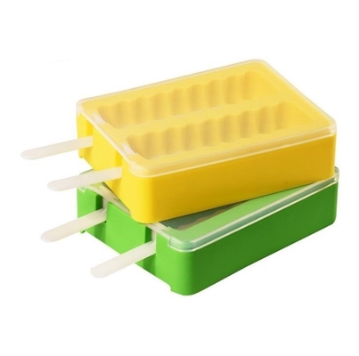 Summer Popsicle Silikonowe formy do lodu, Stackable Ice Cube Trays PP Material