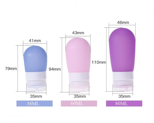 Beauty Airline 100ml Silikonowy pojemnik do pakowania Sphere Ball Shape