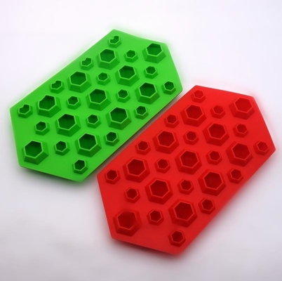 Jumbo Small Ice Cube Trays, Fun Ice Cube Trays 27 Cavity Large Capacity