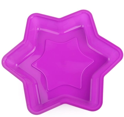 Food Grade Silicone Baking Tray, silikonowe formy do pieczenia Hexagram Custom Design