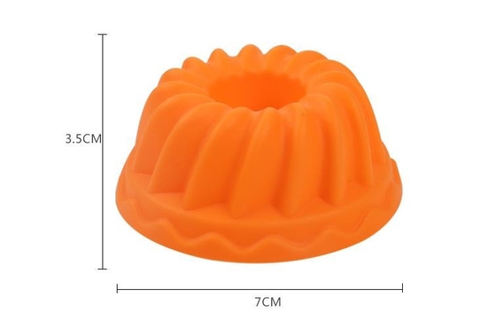 Formy silikonowe Cupcake w kształcie śruby Dzieci Korzystne zamrażarki Eco Friendly w zamrażarce