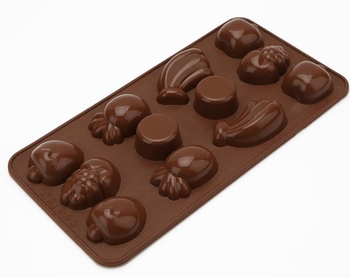 Owoce Custom Chocolate Bar Molds Tray Fancy Design Małe akcesoria Kirchen