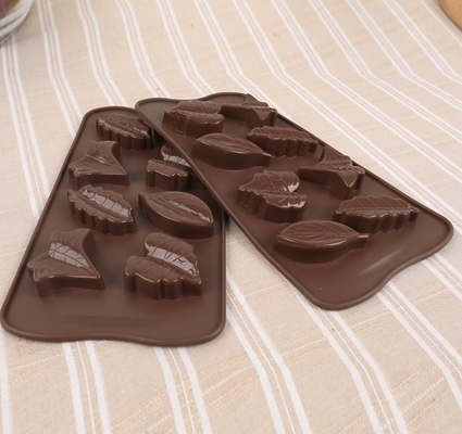 3d Custom Hard Leaf Silicone Silicone Molds 8 Cavity Light Weight Łatwe czyszczenie