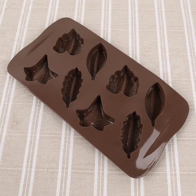 3d Custom Hard Leaf Silicone Silicone Molds 8 Cavity Light Weight Łatwe czyszczenie
