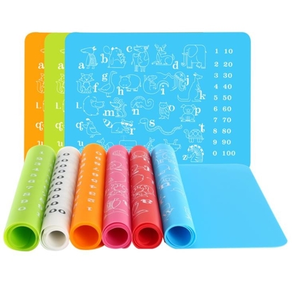 Animal Printing Silicone Kids Product, podkładka silikonowa dla dzieci dla małych dzieci