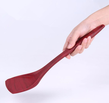 Style ziaren drewna Food Grade Silicone Narzędzia kuchenne Turner do patelni nieprzywierającej
