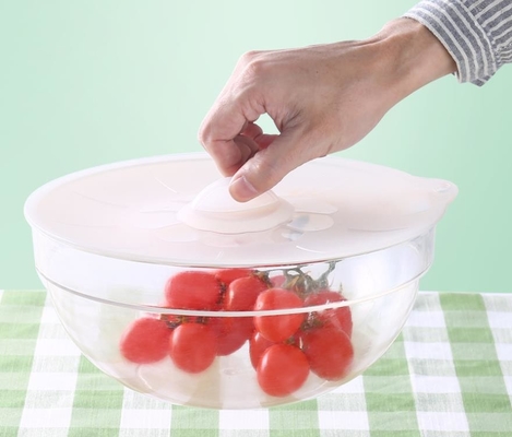 Duże rozmiary Food Standard Standard Silicone Food Konserwowanie miski Pokrywa pokrywy