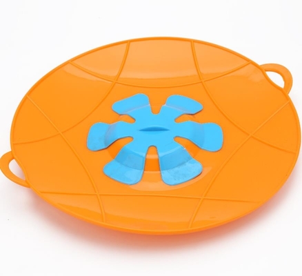 BPA Free FDA Food Grade Steaming Silicone Pot przeciw przepełnieniu Pokrywka