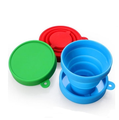 Składany silikon w stylu 190ML BPA Free Food Grade Składany kubek