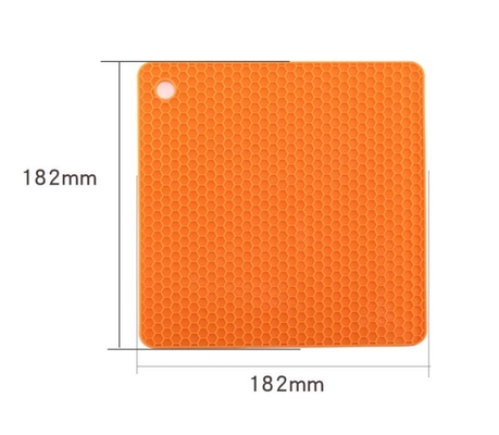 Małe plastry miodu silikonowe narzędzia kuchenne galwanicznie 18,2 * 18,2 * 0,6 cm dla dziecka