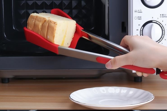12-calowe sprytne silikonowe narzędzia kuchenne, Ilicone łyżki kuchenne klasy spożywczej