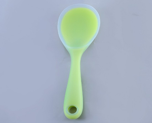 Food Grade Silicone Ryżowe Łyżki Narzędzia kuchenne z półprzezroczystym kolorem