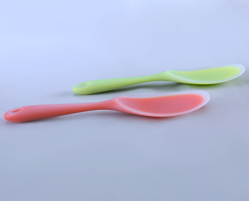 Food Grade Silicone Ryżowe Łyżki Narzędzia kuchenne z półprzezroczystym kolorem