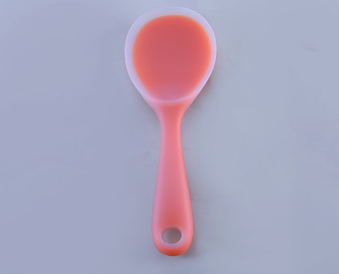 Food Grade Silicone Ryżowe Łyżki Narzędzia kuchenne z półprzezroczystym kolorem