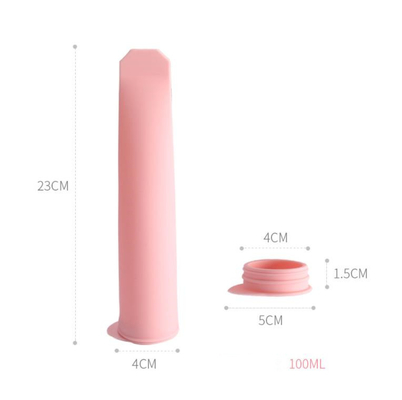 Nordic Color DIY Lody Silikonowe Formy Popsicle Commercial Food Grade Z Pokrywką
