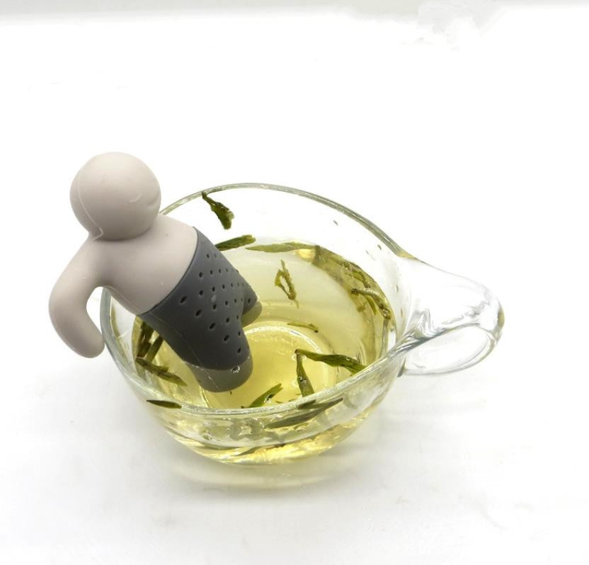 Dostępny bez BPA Mr Tea Standardowy silikonowy zaparzacz do herbaty FDA Dostępny w opakowaniu kartonowym